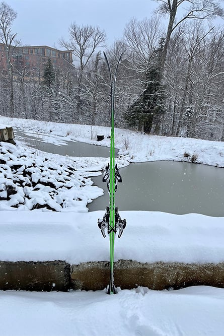 LINE BLADE OPTIC 114 178 伸縮ストック付き Field Tested - Line Blade Optic 114 Ski Review | evo